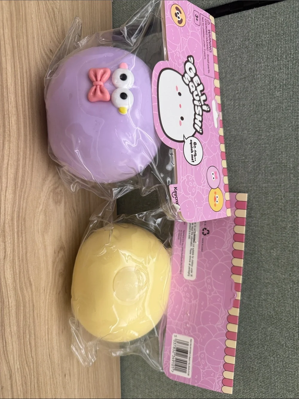 Viral Squishy Keycraft Gelli Squishi Squishy Toy Bundle (2) – CVS New with Tags